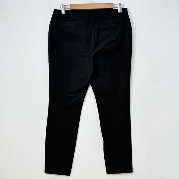 Alfani Women's Petite Black Pants 12P Cotton /Rayon/Spandex - Picture 4 of 16